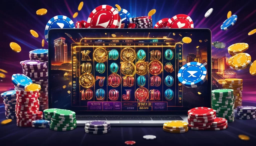 Biểu tượng email trên máy tính bảng với logo hi88bet win